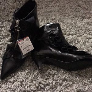 Zara booties NWT